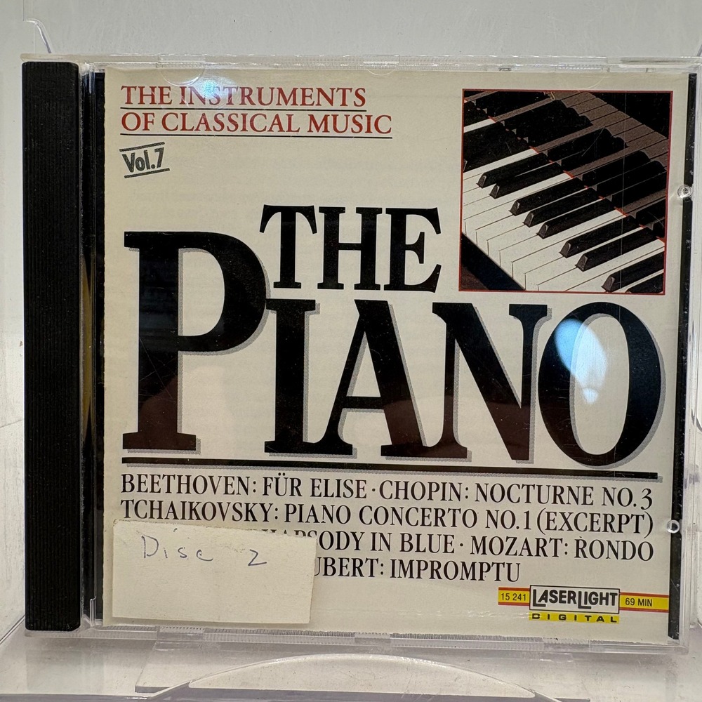 The Instruments of Classical Music Vol 7 The Piano CD LaserLight 15 241 1990